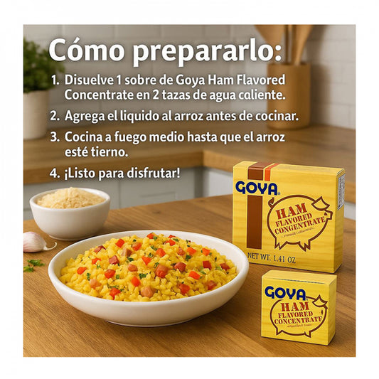Concentrado de Jamón Goya (3.52 oz)