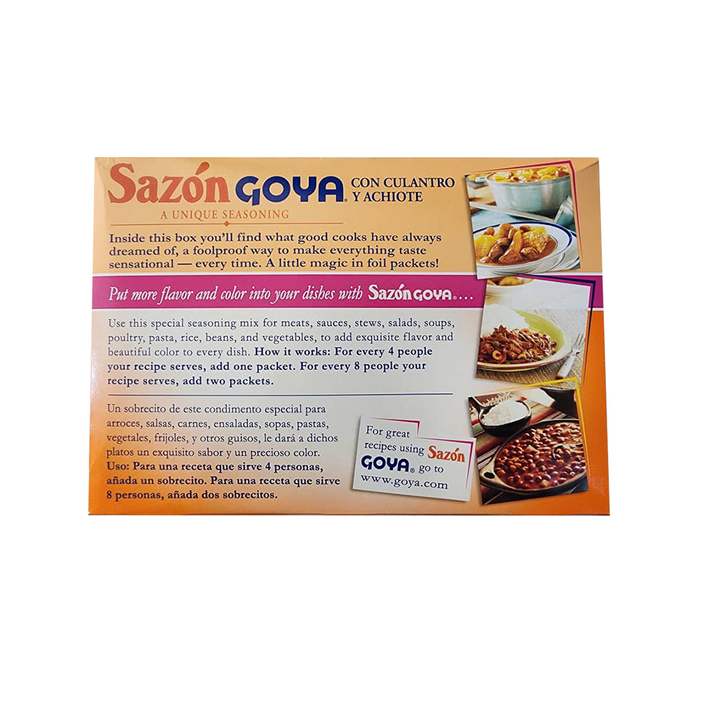 Sazón con Culantro y Achiote Goya (6.33 oz)