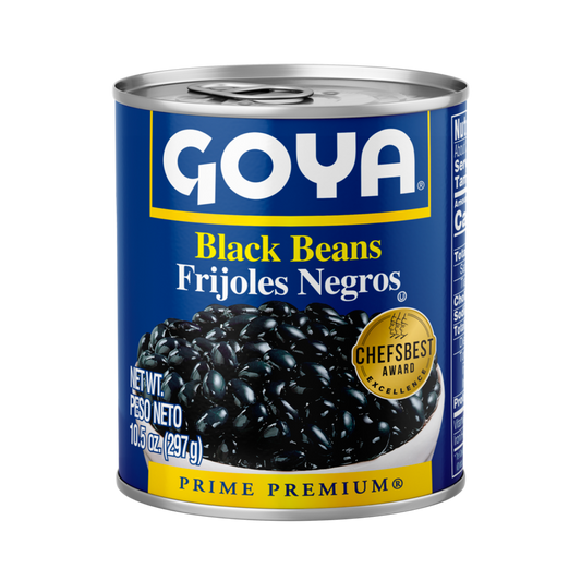 Lata de Frijoles Negros Goya (10.5 oz)