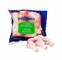 Muslos de Pollo Pilgrim — caja 33 lb (congelado)