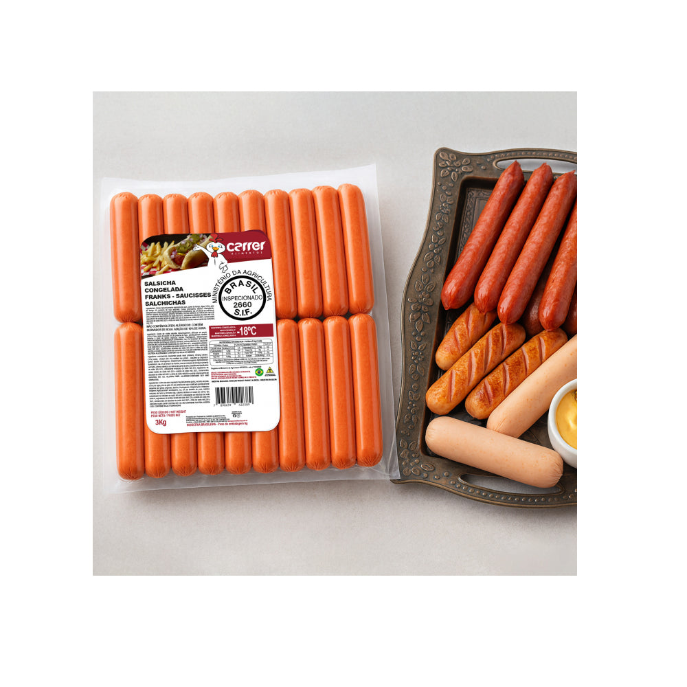 Salchichas de pollo (3 kg)
